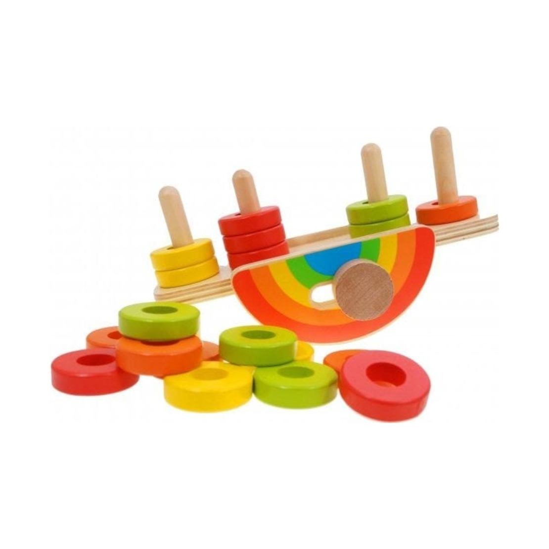 IBox W11F057 Fa mérleghinta Fejlesztő építőkockák gyerekeknek (W11F057)