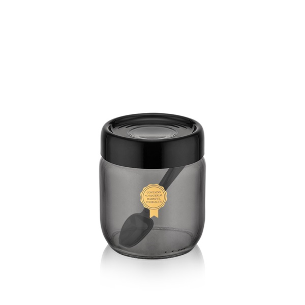 IRIS C-00361 Black Pearl üveg tároló 425ml (C-00361)