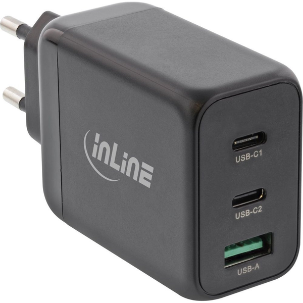InLine 31506F Caricabatterie per dispositivi mobili Universale Nero AC Ricarica rapida Interno