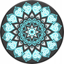 Popsockets 2 Peace Mandala Sky 801146 fogantyú telefontokhoz - standard