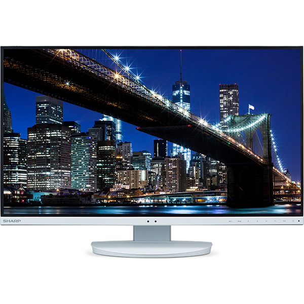 Sharp MultiSync EA272U Monitor PC 68,6 cm (27") 3840 x 2160 Pixel 4K Ultra HD LCD Bianco