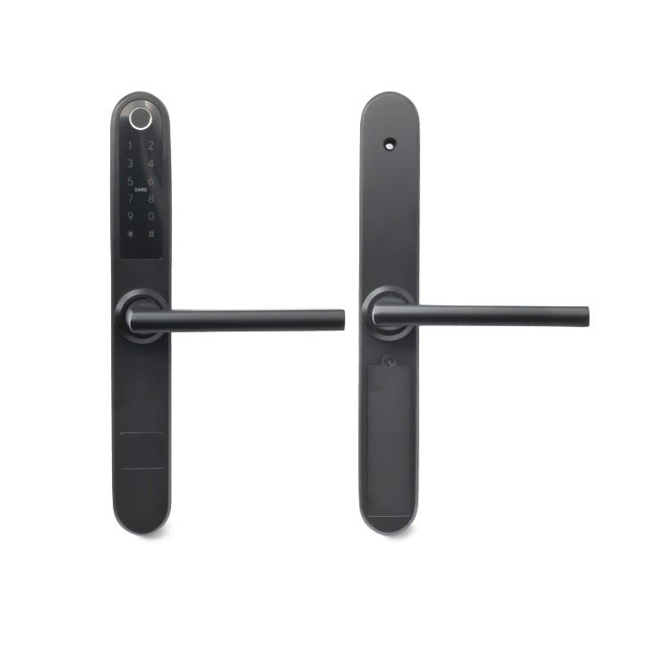 SMARTZILLA ujjlenyomat olvasós okos zár matt fekete (2047202) (smart2047202)