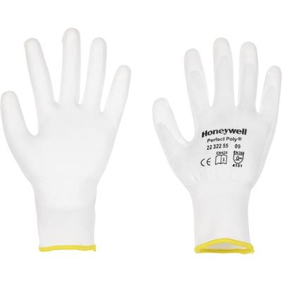 PERFECTPOLY kötött védőkesztyű PU fehér 9 méret (2232255-9)