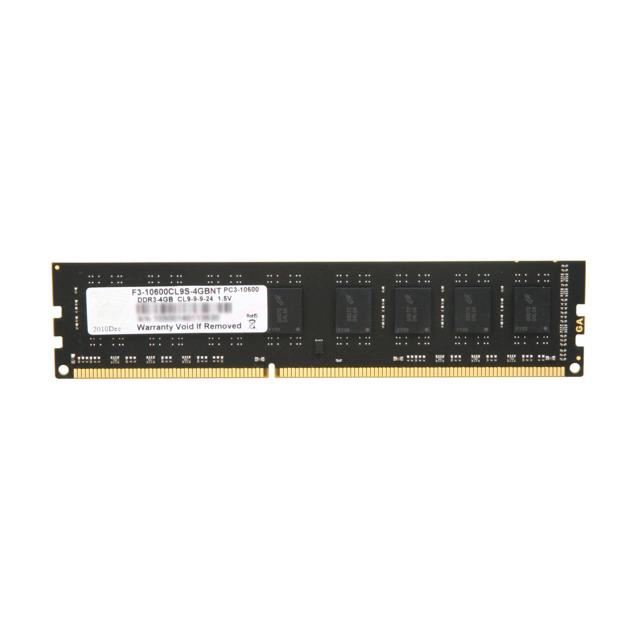 G.Skill Value 4GB DDR3 1333MHz CL9 RAM (F3-10600CL9S-4GBNT)