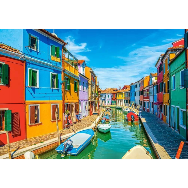 Castorland 1000 darabos Puzzle - Burano Színei