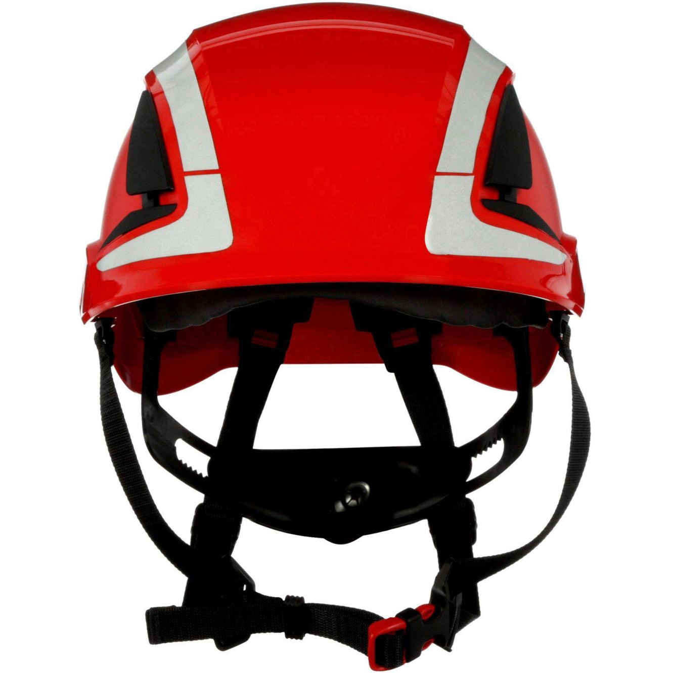 3M SecureFit X5005V-CE védősisak UV érzékelővel, fényvisszaverővel, piros (X5005V-CE)