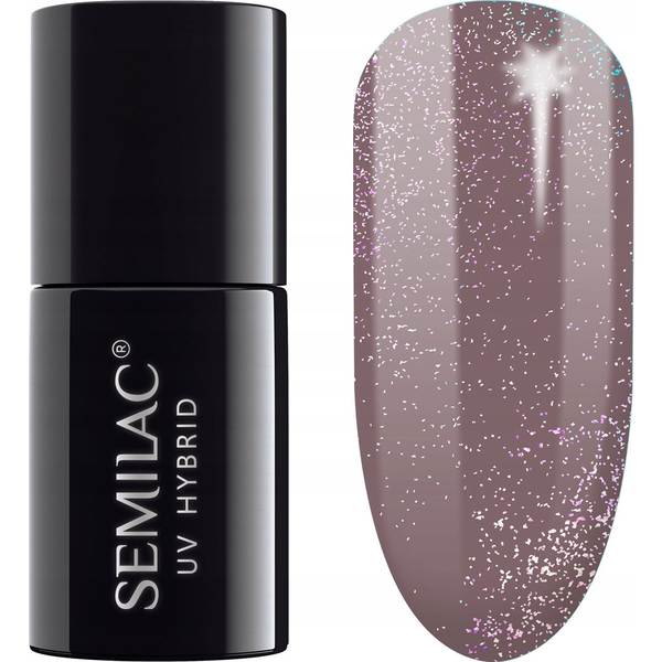 Semilac Semilac Lakier hybrydowy Nr 322 Shimmer Dust Brown 7ml uniwersalny
