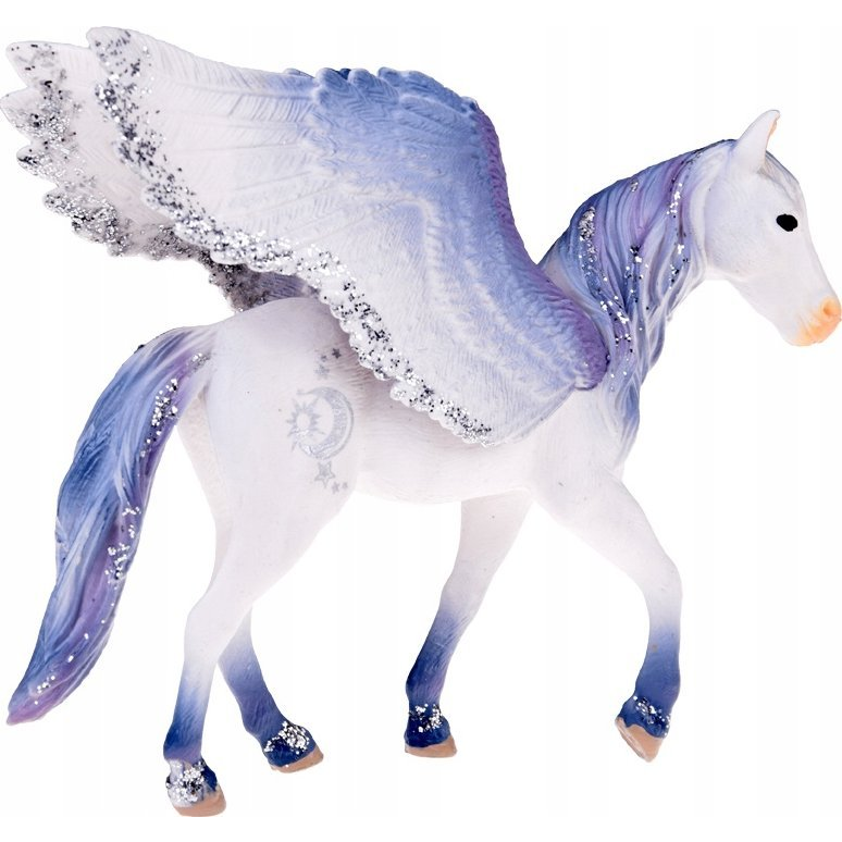Mesebeli Fehér-Kék Pegazus Figura ( )