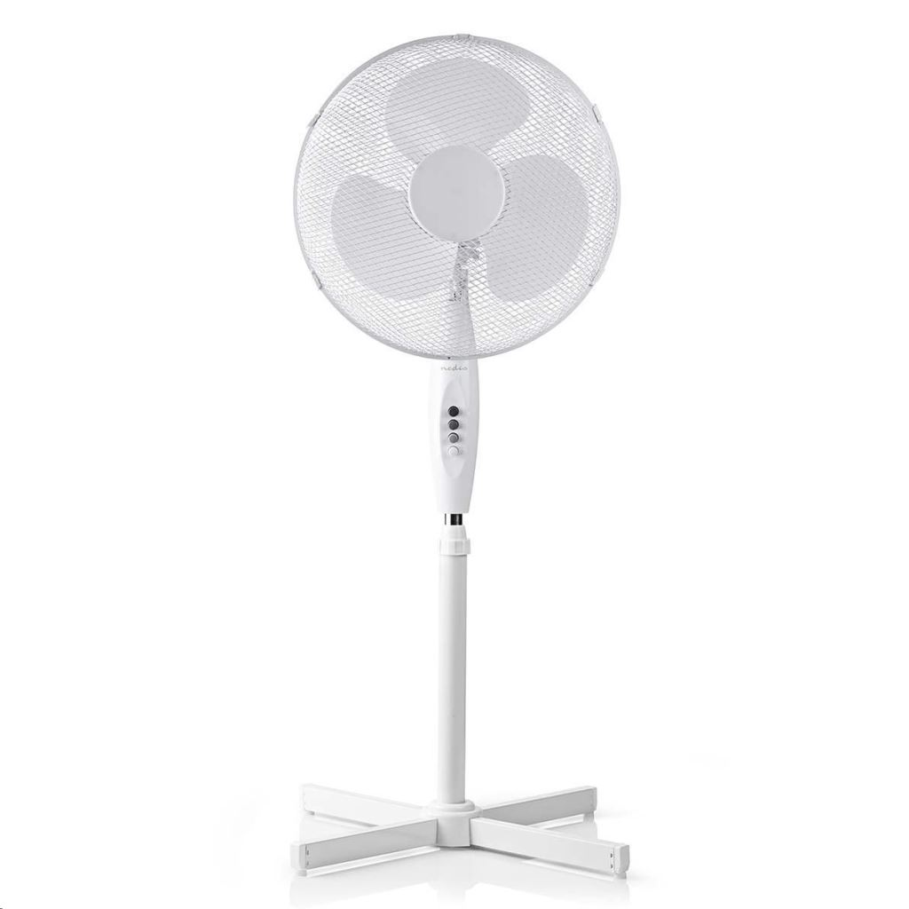 Nedis FNST10CWT40 álló ventilátor fehér (FNST10CWT40)