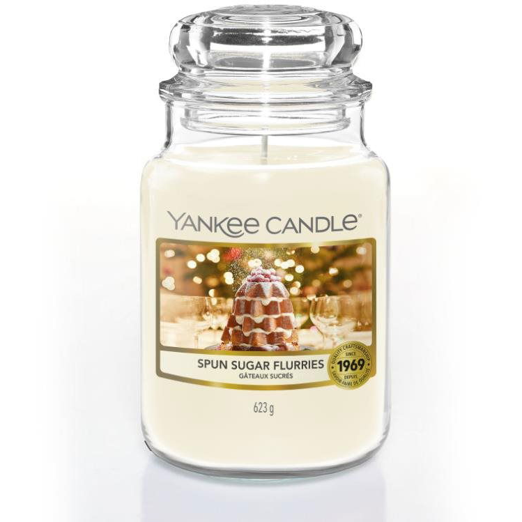 YANKEE CANDLE Spun Sugar Flurries 623 g (5038581141442)