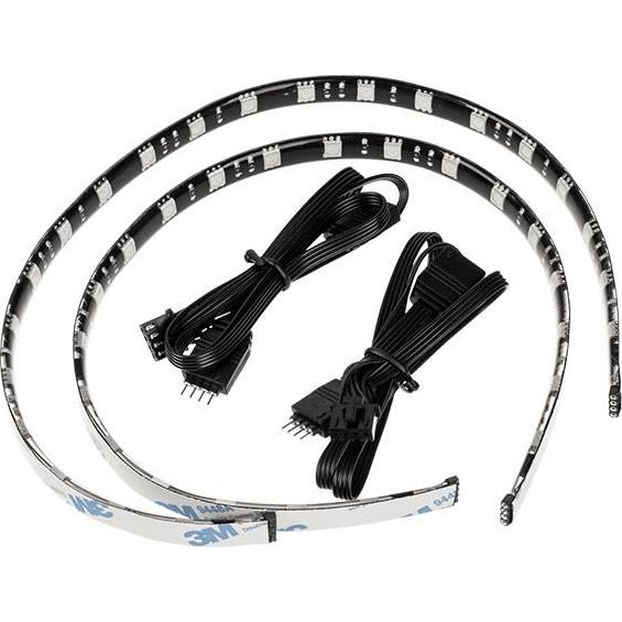 BITFENIX Alchemy 2.0 Magnetic RGB-LED-Strip 2x 40cm, 2 x 21 LED (MOLS-167)