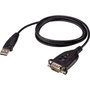 ATEN UC232AF USB Type-A RS-232 Черен