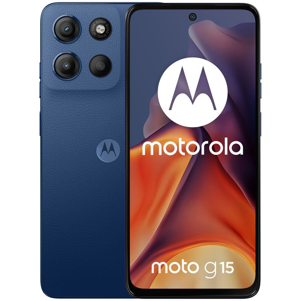 Smartphone Motorola Moto G15 8 GB / 256 GB 4G (LTE) modrý