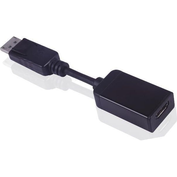 Adapter AV MicroConnect DisplayPort - HDMI czarny (DPHDMI2)