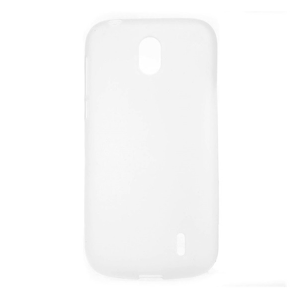 Szilikon telefonvédő (matt) ÁTLÁTSZÓ [Nokia 1 (2018)] (5996457771813)