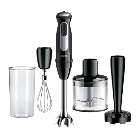Braun MultiQuick 5 Pro 0,6 L Nedsænkning blender 1000 W Sort, Sølv