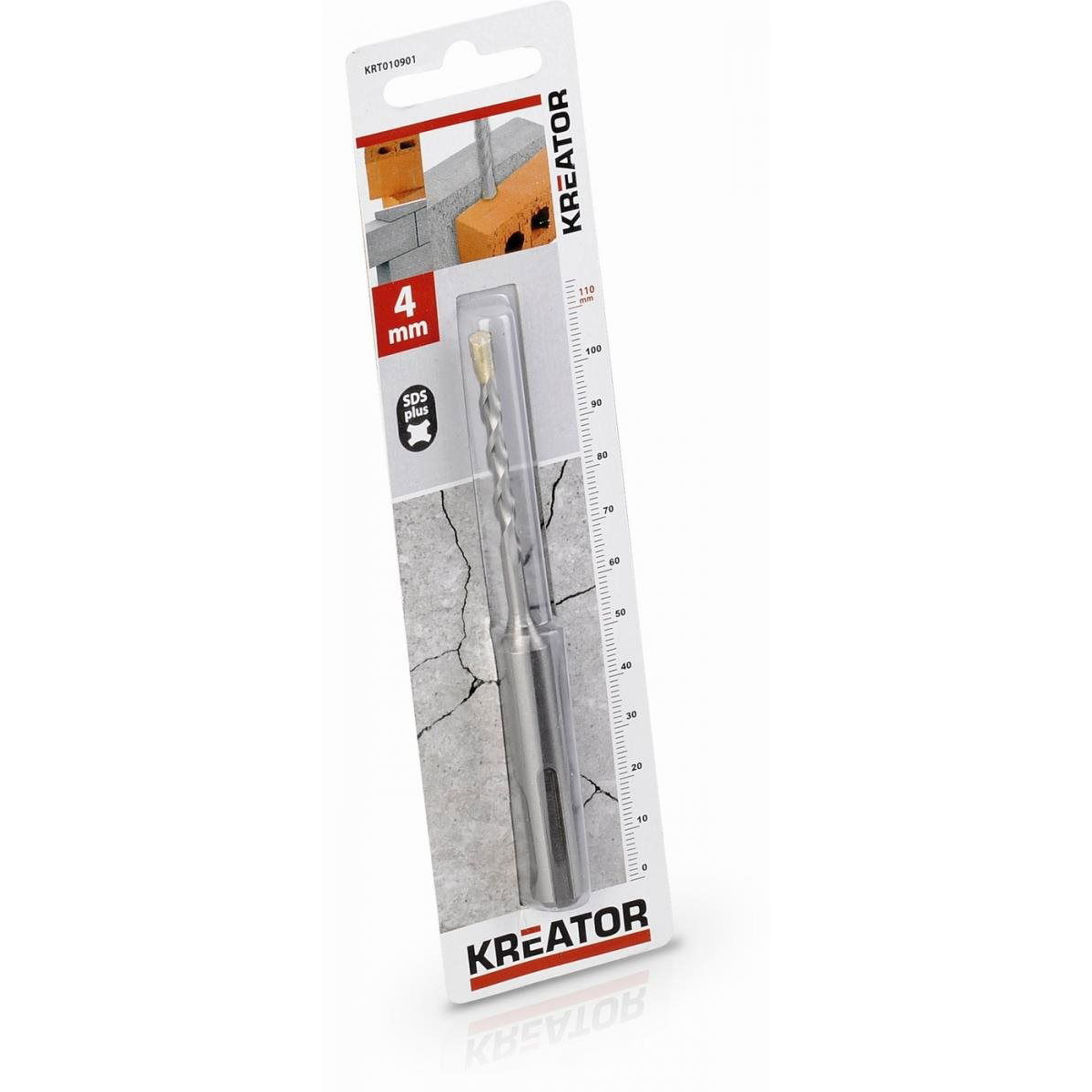 Kreator KRT010901 SDS PLUS, 4x110 mm-es betonfúró (KRT010901)