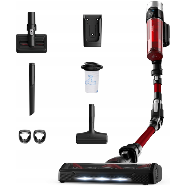Tyčový vysavač Tefal TY2079WO červený