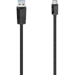 Hama 00200650 cavo USB USB 3.2 Gen 1 (3.1 Gen 1) 0,25 m USB C USB A Nero