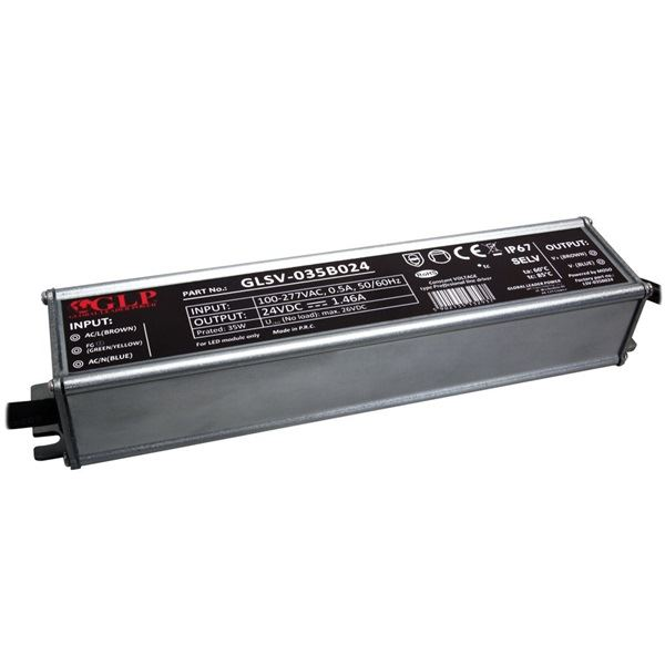 GLP GLSV-035B024 24V/1.46A 35W IP67 LED tápegység (GLSV-035B024)