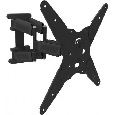 ART AR-73 19-55'' TV tartó falikonzol dönthető forgatható dupla karos (RAMART AR-73)