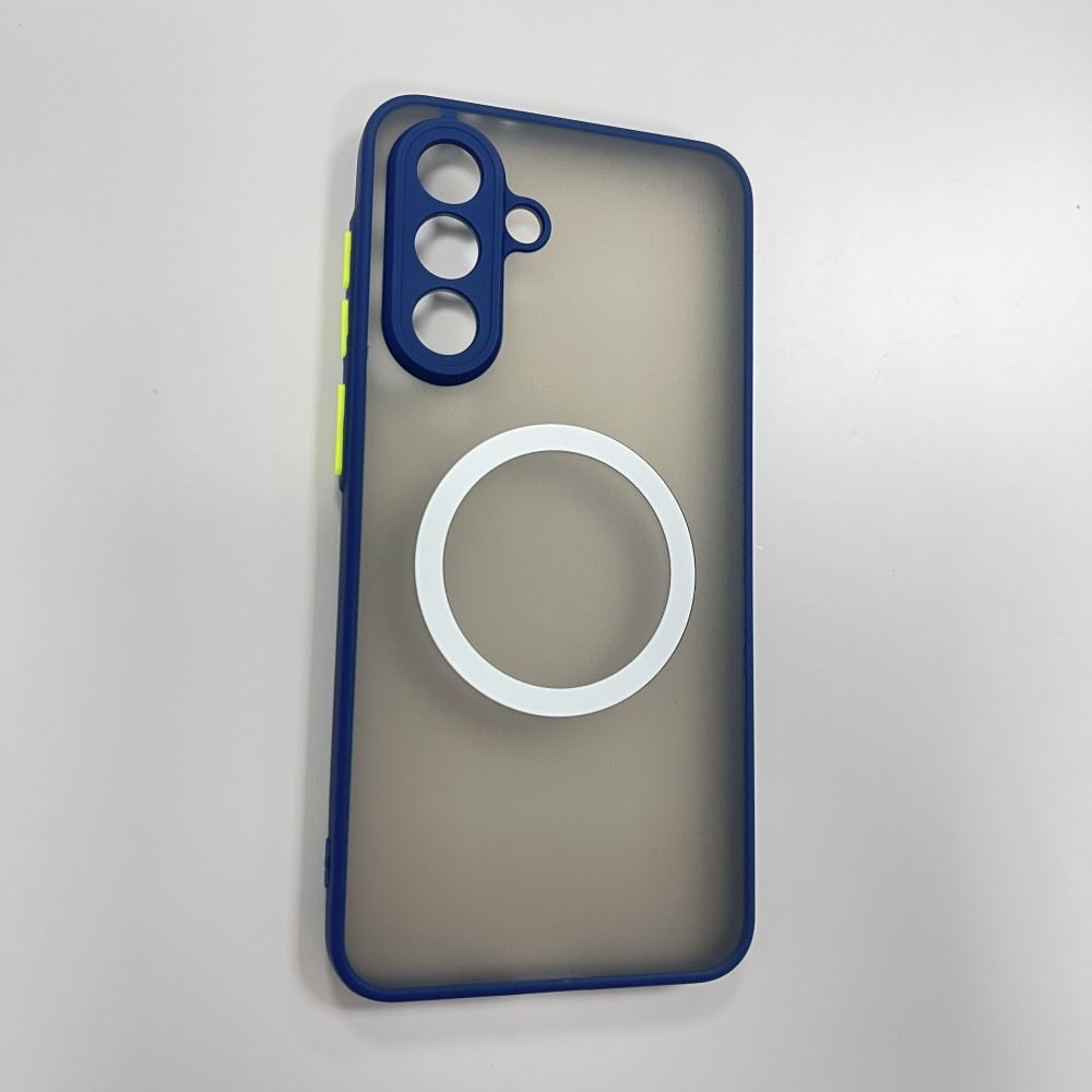 Cellect Samsung Galaxy A36 mágneses műanyag tok kék-zöld (CEL-MATTM-A36-BLG) (CEL-MATTM-A36-BLG)