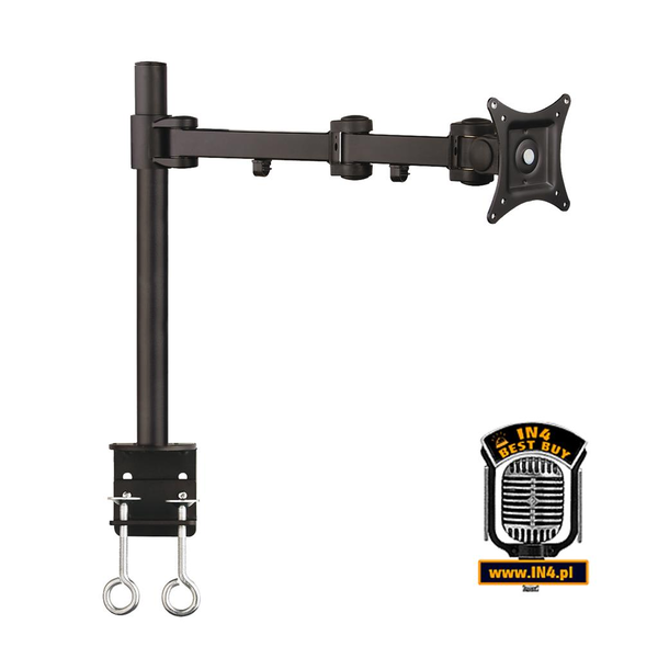 ART L-01 13" - 27" 1 karos LCD TV/Monitor tartó Fekete