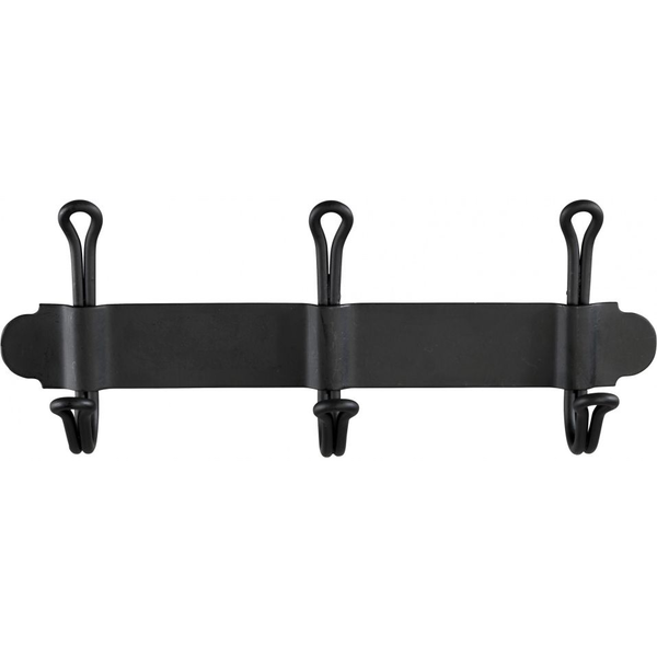 Regleta 3 Ganchos Nostalgia Trio, Negro