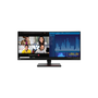 Lenovo ThinkVision P34w-20 LED display 86,7 cm (34.1") 3440 x 1440 px Wide Quad HD Černá