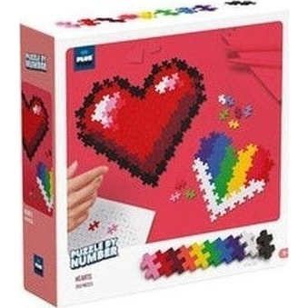 Plus-Plus Fold by numbers - Heart (014-3911)