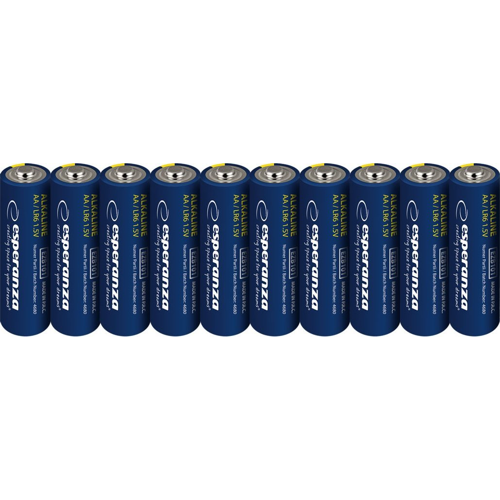 Esperanza EZB112 Alkáli Ceruzaelem AA (10db/csomag) (EZB112)