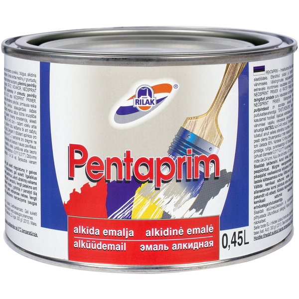  Rilak ALKYD ENAMEL PENTAPRIM WHITE (0.45L)