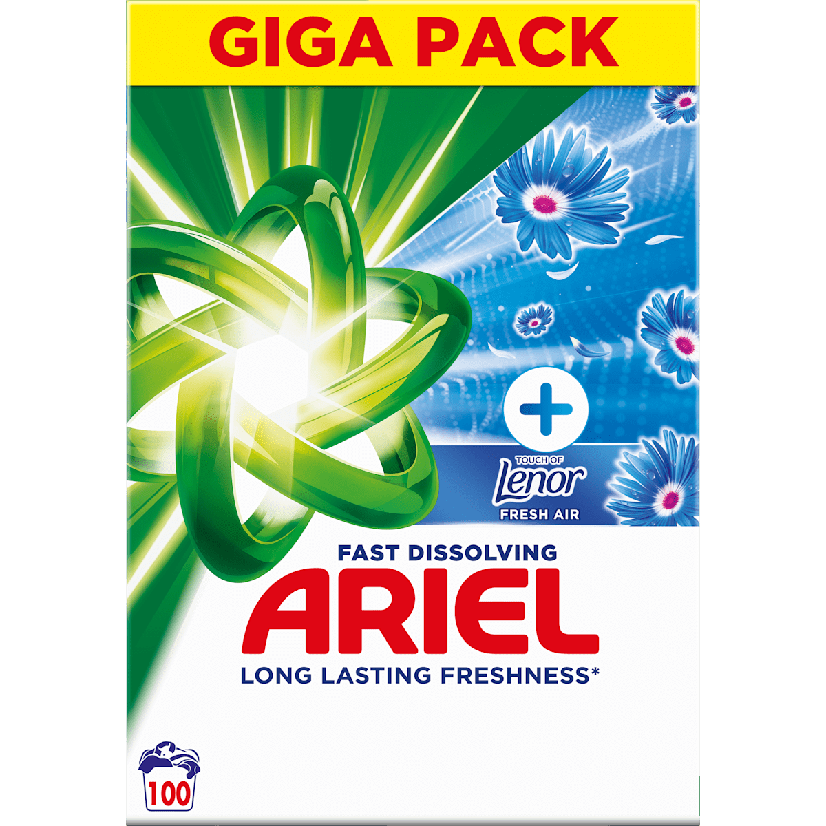 Ariel+ Unstoppables mosószer 5.5 kg (8006540940815) (8006540940815)
