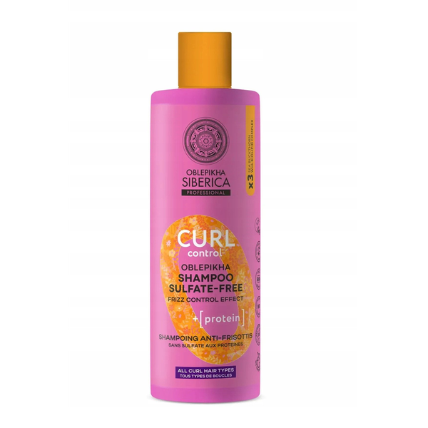 SIBERICA PROFESSIONAL_Oblepikha Curl Control szampon do włosów kręconych 400ml