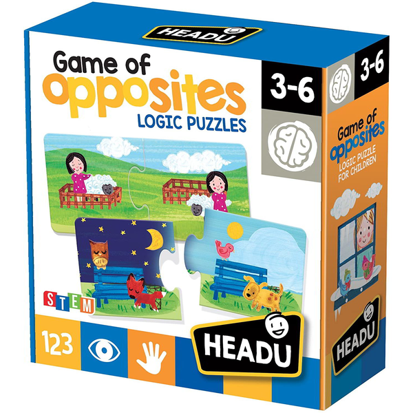 Montessori Hra protikladů - logické puzzle