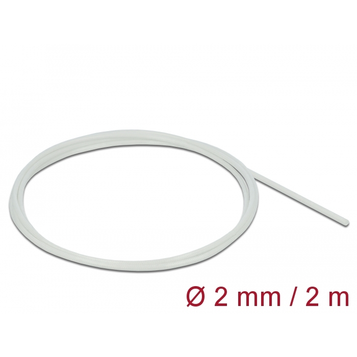 Delock üvegszálas borítás 2 m x 2 mm fehér (18900) (del18900)