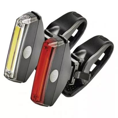 EMOS 22lm 2db-os fehér/piros LED kerékpárlámpa szett (P3922) (P3922)