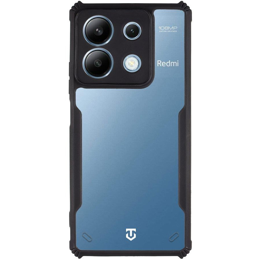 Tactical Quantum Stealth Xiaomi Redmi Note 13 5G átlátszó/fekete tok (57983119564)