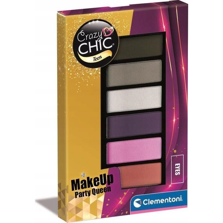 Clementoni Crazy Chic Tini Szemhéjfesték Paletta - Party Queen (18835 CLM)