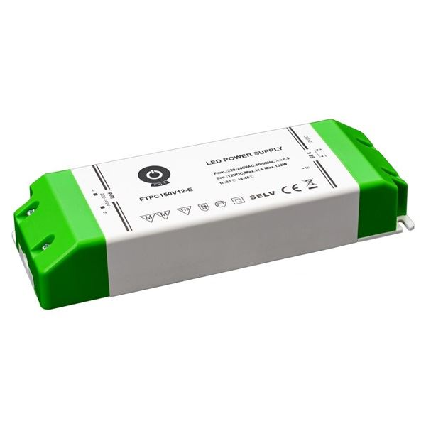 POS Power FTPC150V12-E 12V/11A 150W IP20 gazdaságos LED tápegység (FTPC150V12-E)