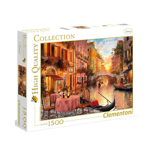 Puzzle 1500 Piezas Canales De Venecia - Italia