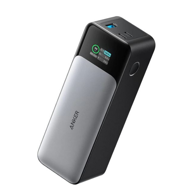Anker 737 24000 mAh Fekete, Ezüst (A1289011)