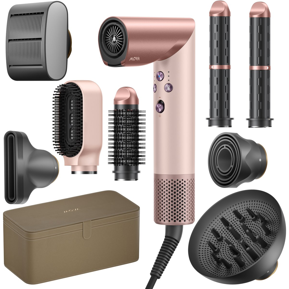 MOVA Master 10 hajszárító rózsaszín 1600W (Master 10 Pink)
