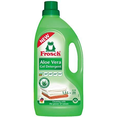 Екологичен течен препарат за пране Frosch с Алое вера, 1.5 л