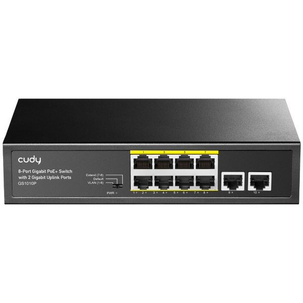 Cudy GS1010P 8-port PoE+ Switch