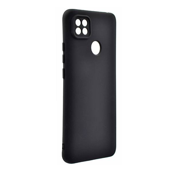Szilikon telefonvédő (matt) FEKETE [Xiaomi Redmi 9C] (5996591031491)