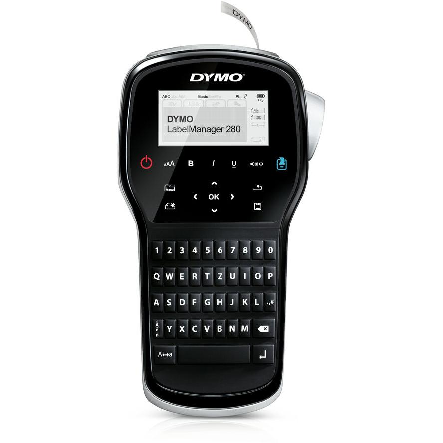 Dymo LabelManager 280 QWERTZ Szalagnyomtató Feliratozógép (S0968970)