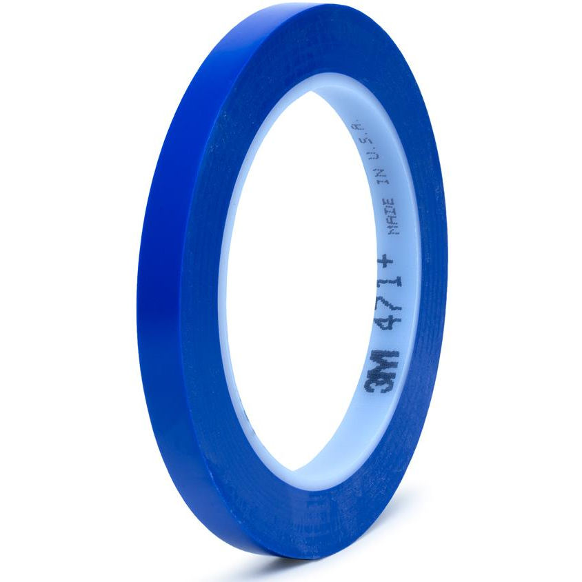 3M Vinyl maszkoló és airbrush szalag 471+, indigókék, 9 mm (M92510)