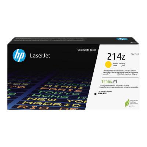 HP 214Z Ylw Original LaserJet Toner Crtg tonercartridge 1 stuk(s) Origineel