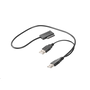 Адаптер Gembird, USB (м) / Sata Slim SSD, Черен